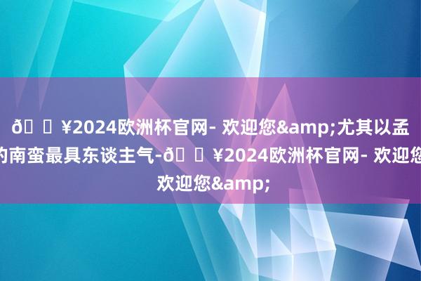 🔥2024欧洲杯官网- 欢迎您&尤其以孟获领衔的南蛮最具东谈主气-🔥2024欧洲杯官网- 欢迎您&